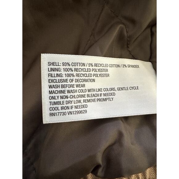 Women's Hooded Canvas Jacket Wild Fable Size Large - Picture 11 of 13